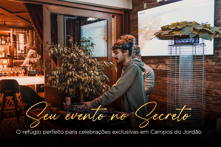 ACOMODAÇÕES NO HOTEL DE LUXO SECRETO LUXURY CAMPOS DO JORDÃO