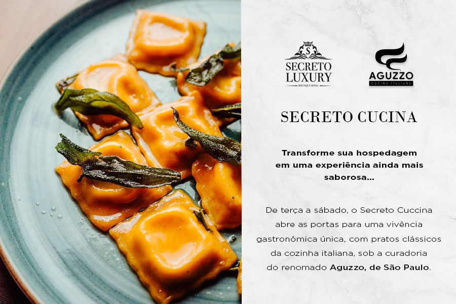 ACOMODAÇÕES NO HOTEL DE LUXO SECRETO LUXURY CAMPOS DO JORDÃO